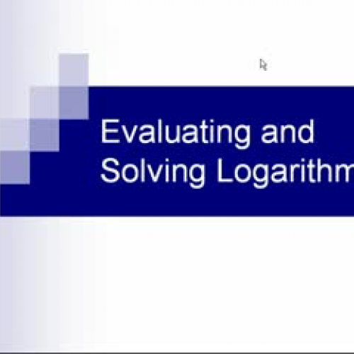 Solving Basic Logs