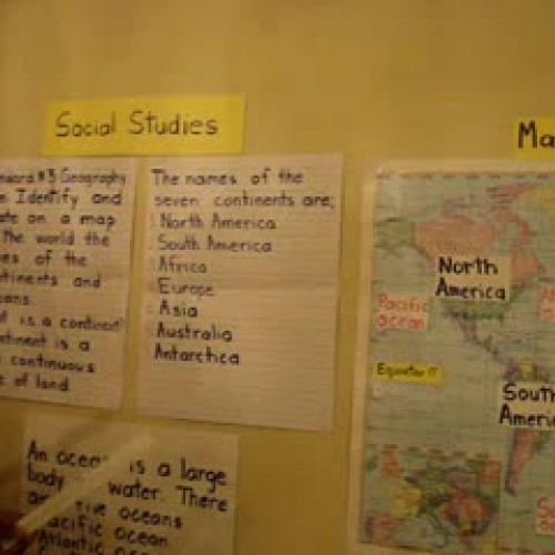 Continents and Oceans