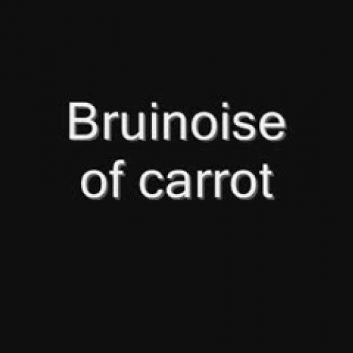 Bruinoise of Carrot