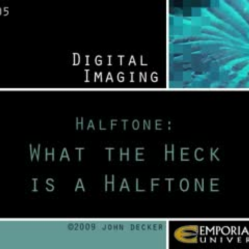 Halftone: What the Heck is a Halftone?