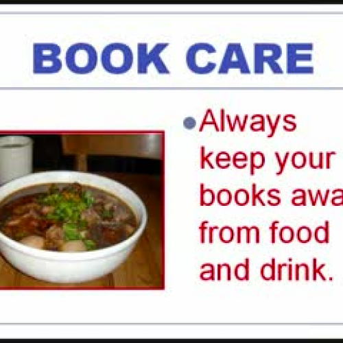 Library Book Care