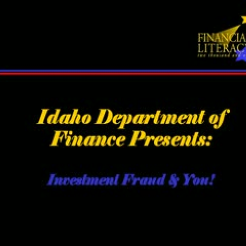 Jim Burns Idaho Department of Finance