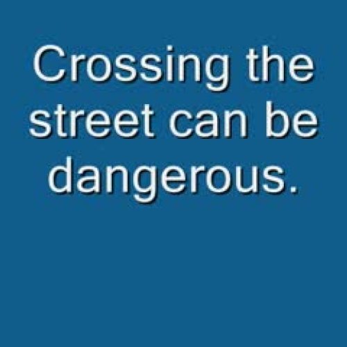 Crossing the Street