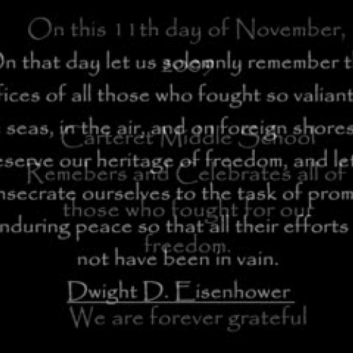 Veteran's Day 2009