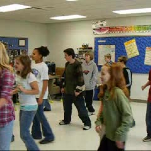 Wildfire doing the shuffle