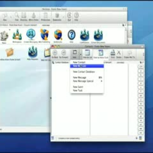 FirstClass - Sharing Mailing Lists