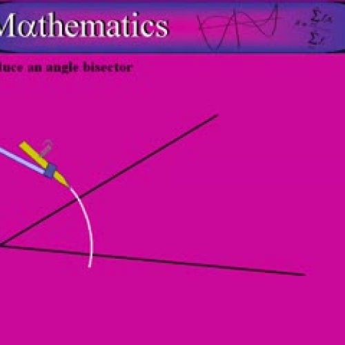 Angle bisector