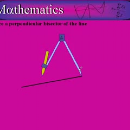 perpendicular bisector