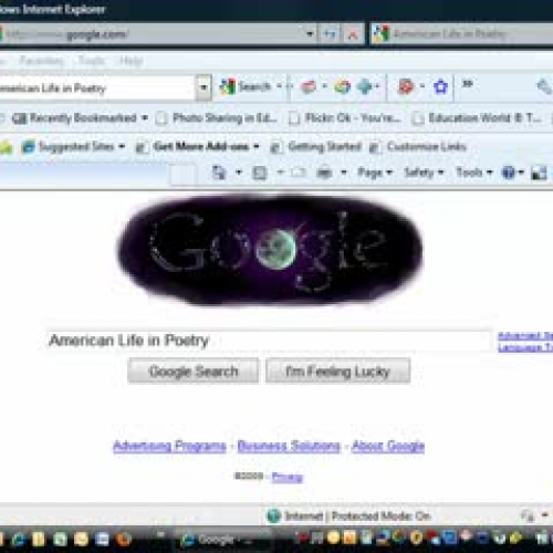 Demo of American Life in Poetry