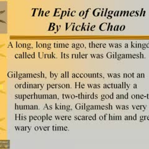 Gilgamesh and Enkidu