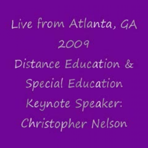 Distance Education &amp; Special Education