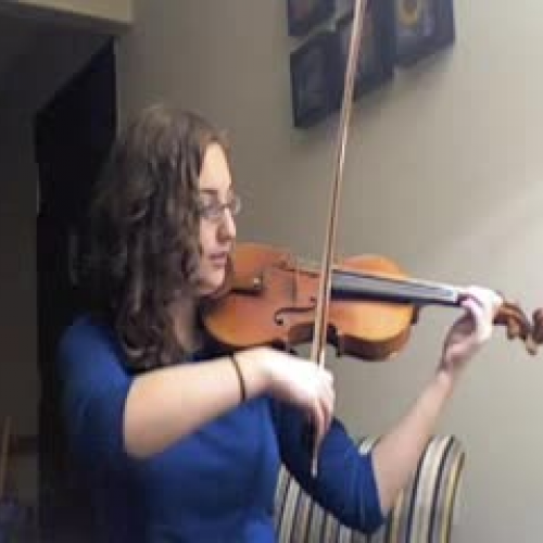 Snowflakes Violin
