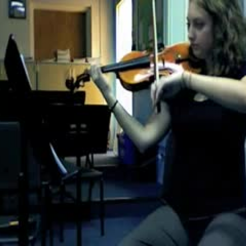 African Bell Carol Violin I