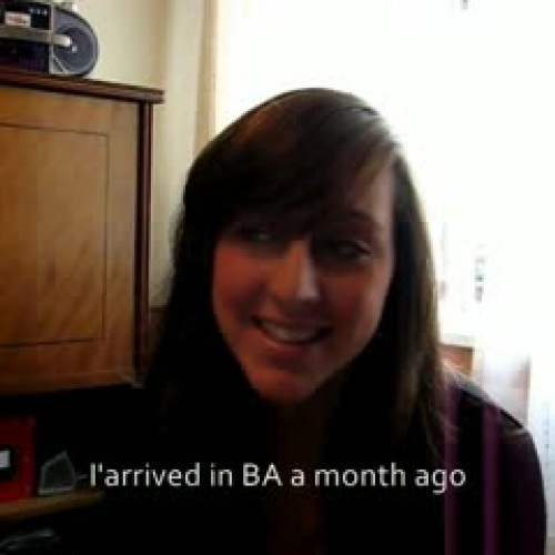 Vicky talks about her time in BA learning Spa