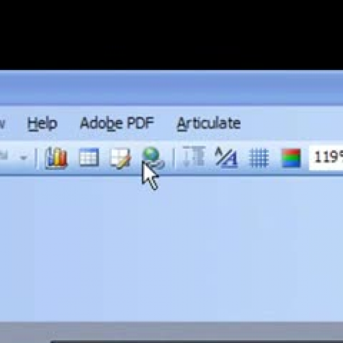 How to link the PowerPoint slides for a multi
