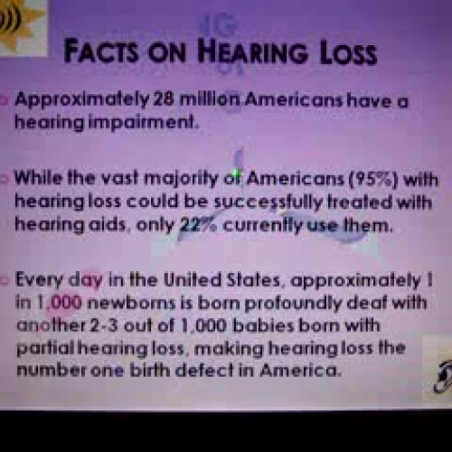 Students that are Hearing Impaired