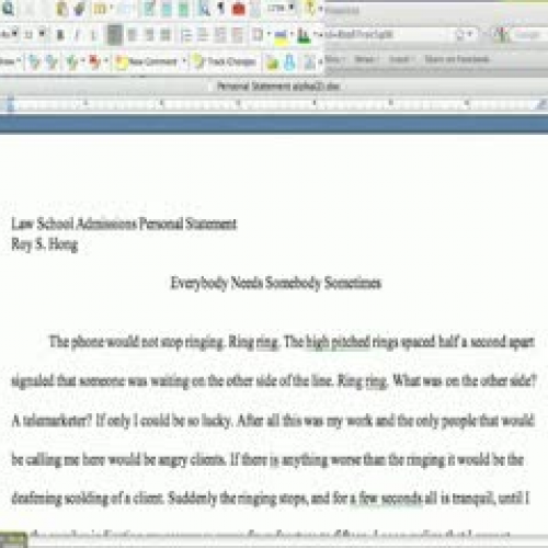 peer editing on word