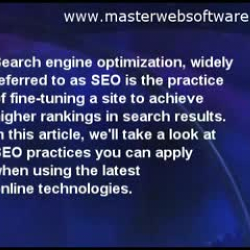 Webmaster Tools For SEO