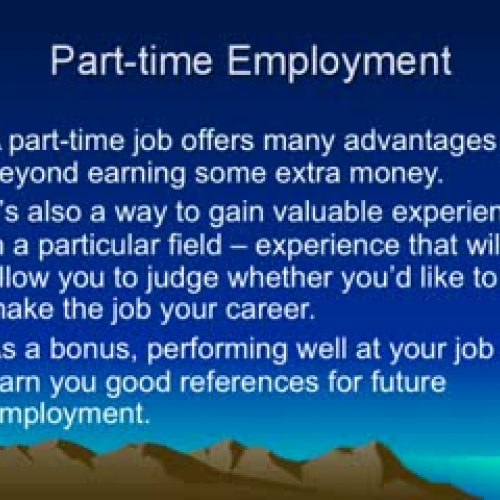 Methods of Trying Out Careers