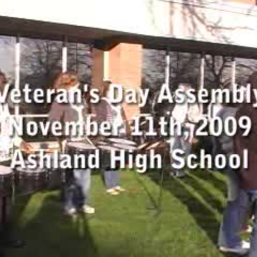 Veterans Day Assembly 2009