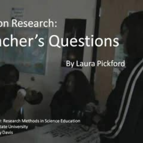 Action Research: Teacher's Questions