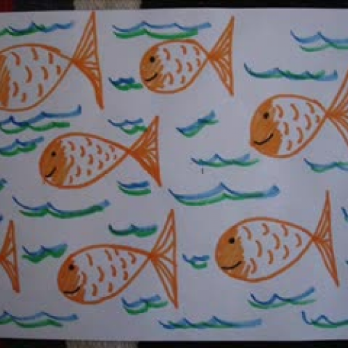 Los peces en el río