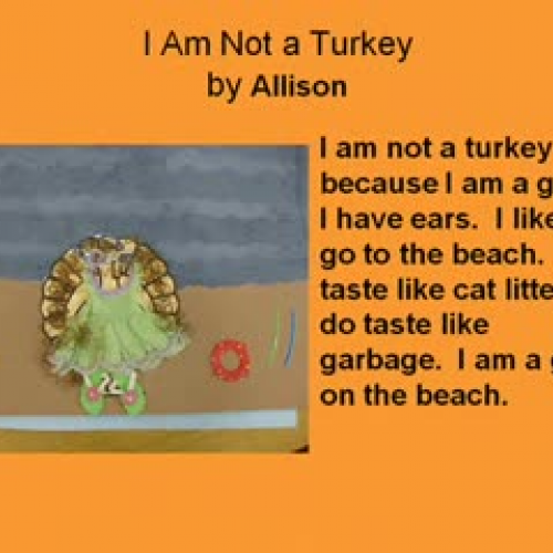 I am Not a Turkey