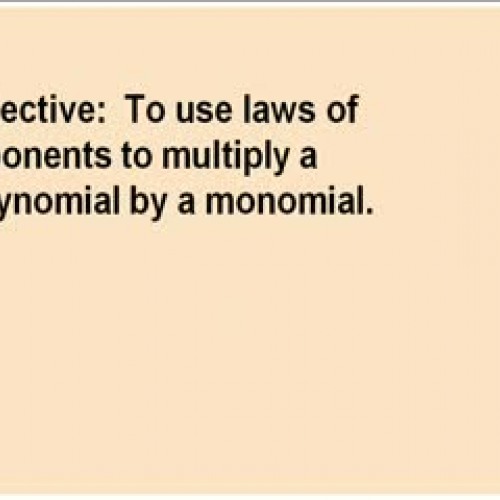 4-2 Using Laws of Exponents