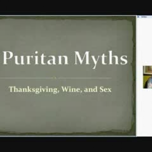 Puritan Myths Part I
