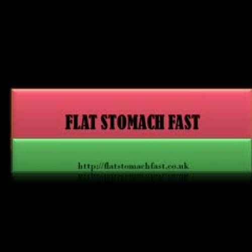 Create a flat stomach fast just like a snap