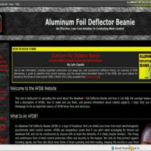 Aluminum Foil Deflector