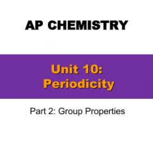 EHS AP Chem Unit 10 part 2