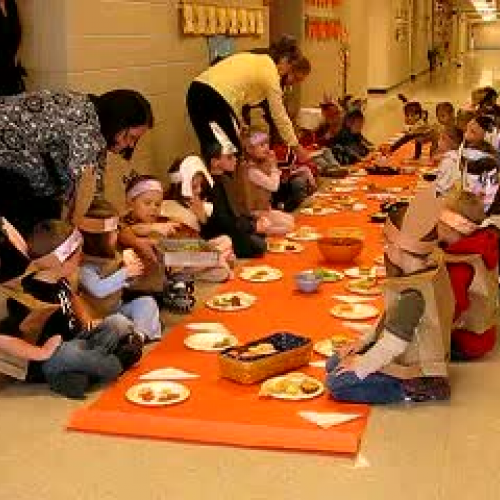 Thanksgiving Feast A.M. Class
