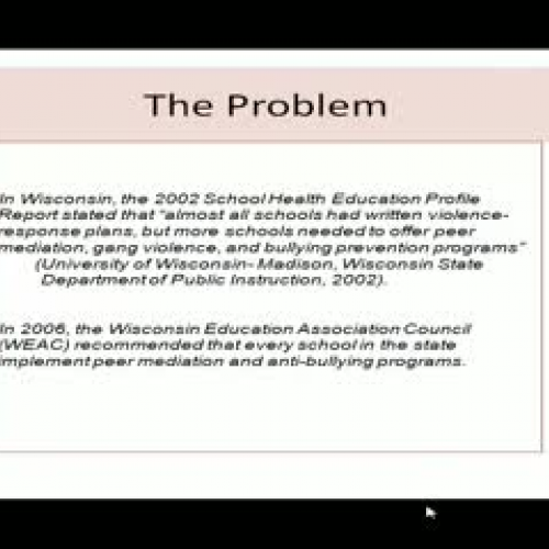 Peer Mediation Screencast