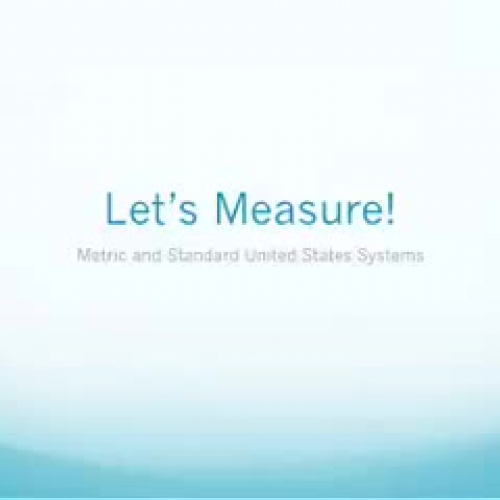 Intro to Metric and Standard US Sytems