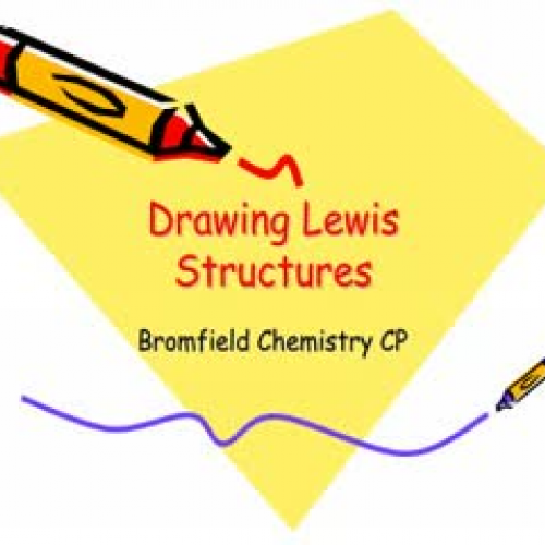 Drawing Lewis Structures