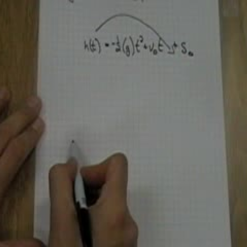 Projectile motion part 1