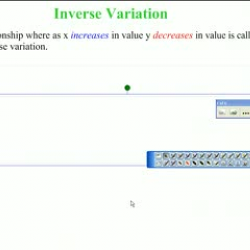 6-9: Inverse Variation