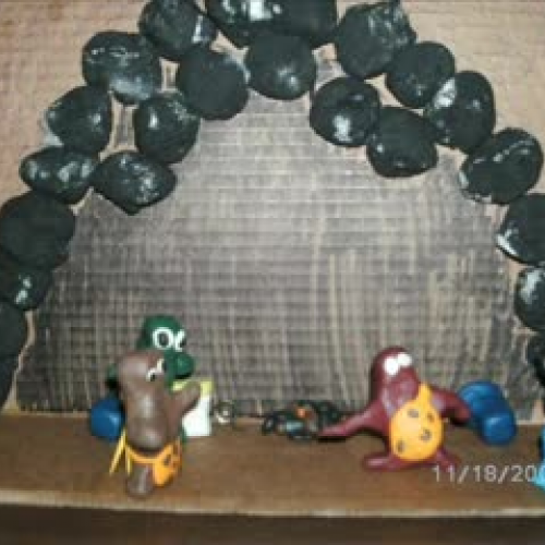 men of the cave second student