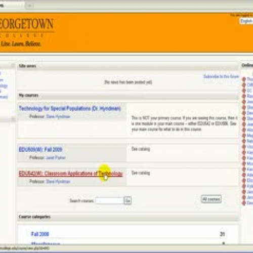 Welcome EDU542 Winter 2010