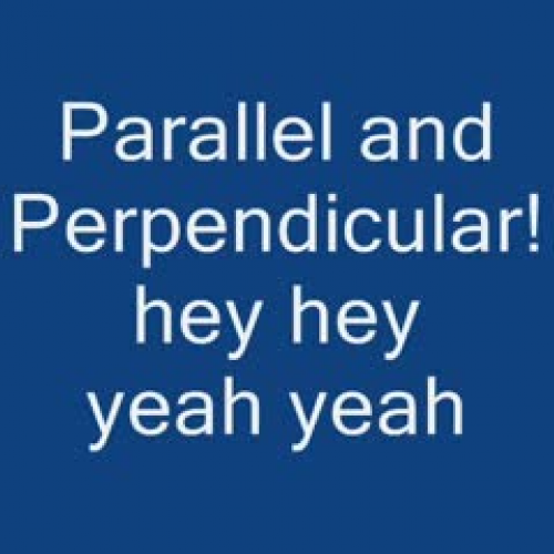 Parallel and perpendicular