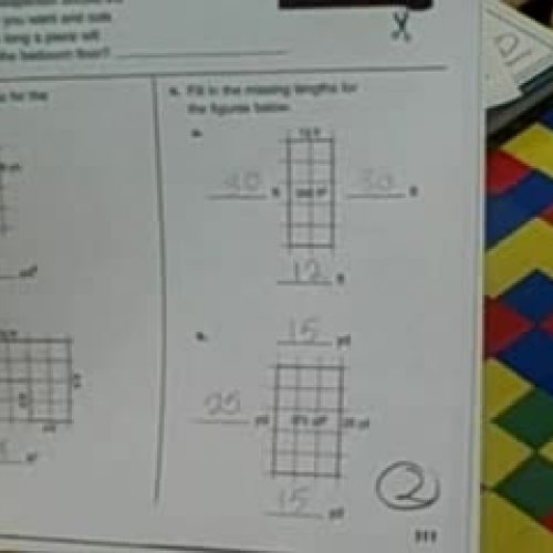 area of irregular shapes two