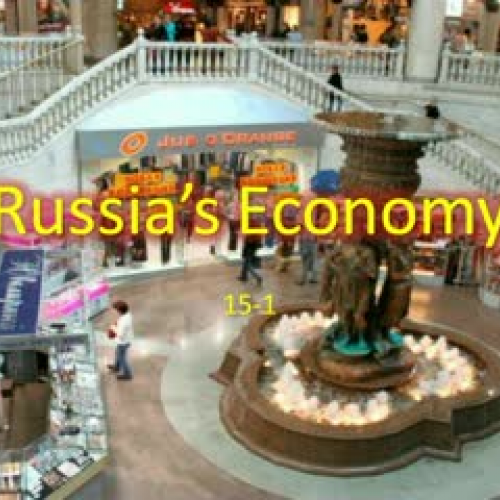 15-1 Russia's Economy