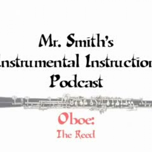 Oboe - The Reed