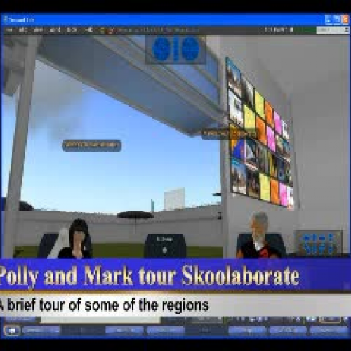 Polly and Mark tour Skoolaborate