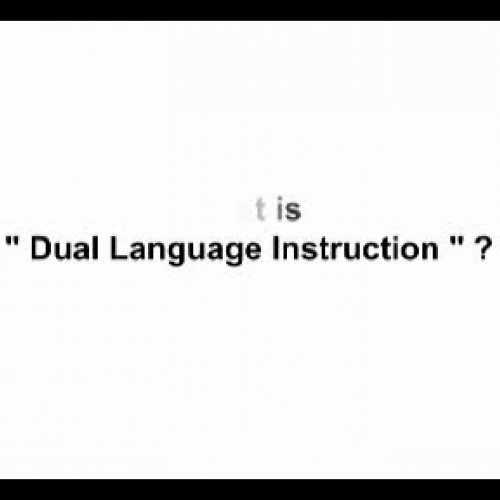 What is a Dual Language Approach