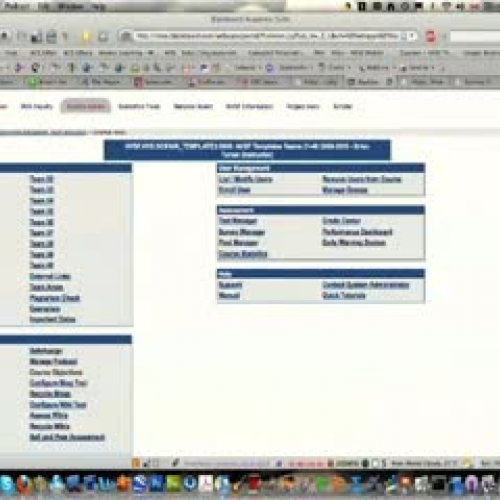 Setting up the groups in NVSF