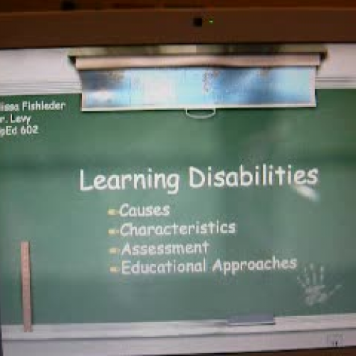 Learning Disabilities - Powerpoint