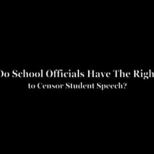 First Amendment In Schools