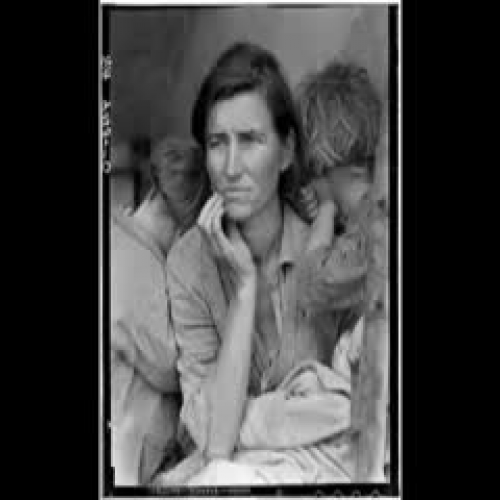 The Stars Look Down - Migrant Mother